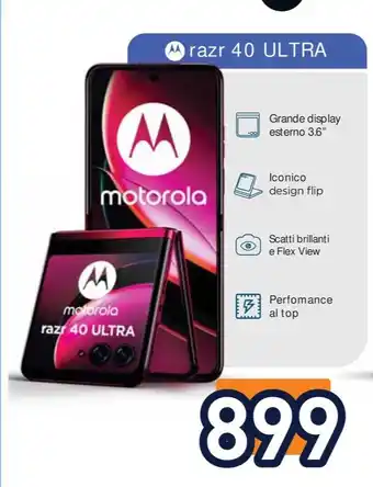 Unieuro motorola razr 40 ULTRA offerta