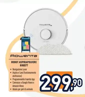 Unieuro RowentA ROBOT ASPIRAPOLVERE offerta