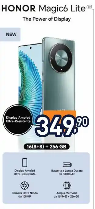 Unieuro HONOR Magic6 Lite offerta