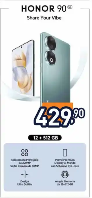 Unieuro HONOR 90 5G offerta
