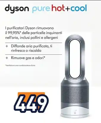 Unieuro dyson pure hot+cool offerta