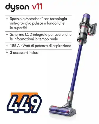 Unieuro dyson v11 offerta