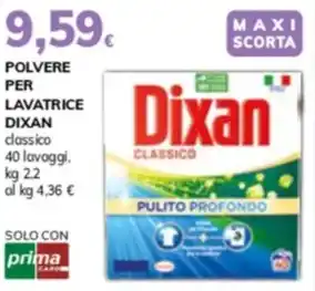 Basko POLVERE PER LAVATRICE DIXAN classico offerta