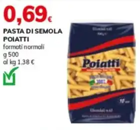 Basko PASTA DI SEMOLA POIATTI formati normali offerta