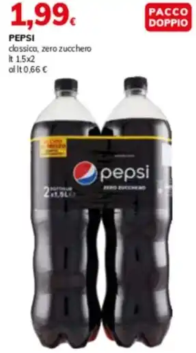 Basko PEPSI classica, zero zucchero offerta