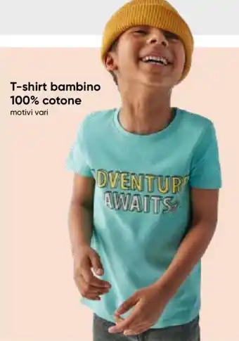 Pepco T-shirt bambino 100% cotone offerta