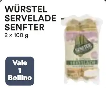 Coop WÜRSTEL SERVELADE SENFTER 2 x 100 g offerta