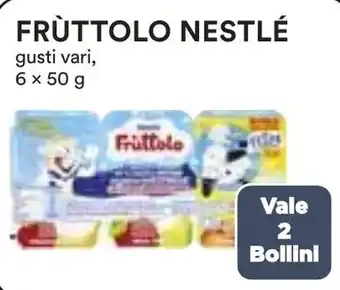 Coop FRUTTOLO NESTLÉ gusti vari, 6 x 50 g offerta