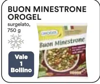 Coop BUON MINESTRONE OROGEL surgelato, 750 g offerta