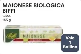 Coop MAIONESE BIOLOGICA BIFFI tubo, 143 g offerta