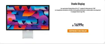 Unieuro Studio Display offerta