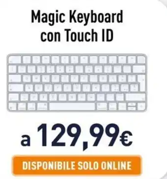 Unieuro Magic Keyboard con Touch ID offerta
