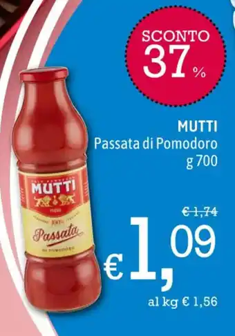 A&O MUTTI Passata di Pomodoro g 700 offerta