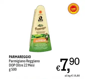 A&O PARMAREGGIO Parmigiano Reggiano DOP Oltre 22 Mesi g 500 offerta