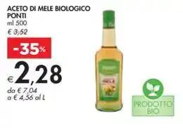 Bennet ACETO DI MELE BIOLOGICO PONTI offerta