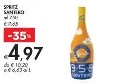 Bennet SPRITZ SANTERO ml 750 offerta