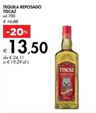 TEQUILA REPOSADO TISCAZ