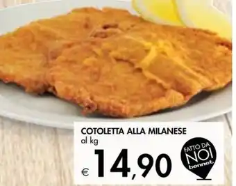 Bennet COTOLETTA ALLA MILANESE al kg offerta