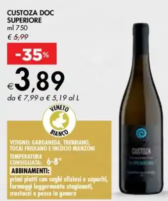 Bennet CUSTOZA DOC SUPERIORE offerta