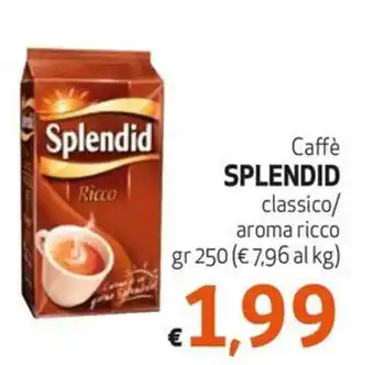 Caffè SPLENDID classico/ aroma ricco gr 250
