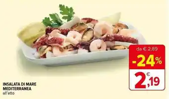 INSALATA DI MARE MEDITERRANEA all'etto