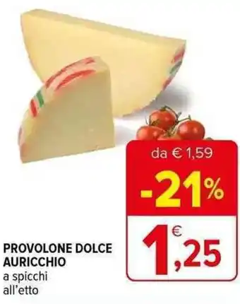 Iperal PROVOLONE DOLCE AURICCHIO a spicchi all'etto offerta