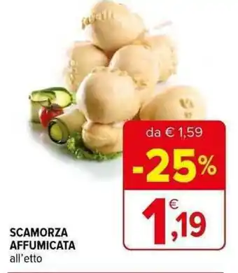 Iperal SCAMORZA AFFUMICATA all'etto offerta