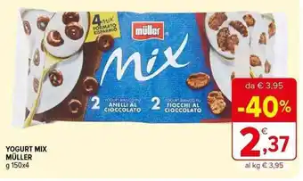 Iperal YOGURT MIX MÜLLER g 150x4 offerta