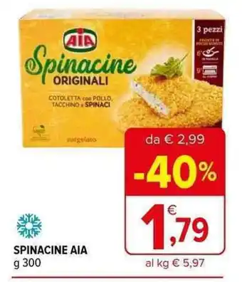 Iperal SPINACINE AIA g 300 offerta