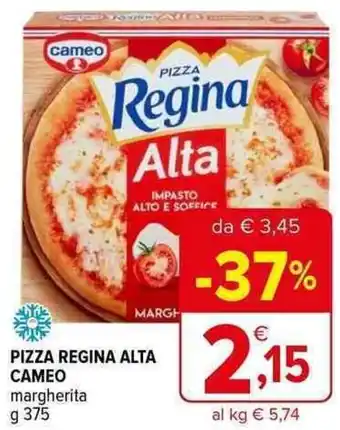 Iperal PIZZA REGINA ALTA CAMEO margherita g 375 offerta