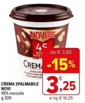 Iperal CREMA SPALMABILE NOVI g 200 offerta
