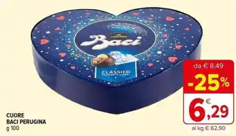Iperal CUORE BACI PERUGINA g 100 offerta
