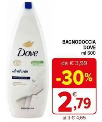 Iperal BAGNODOCCIA DOVE ml 600 offerta
