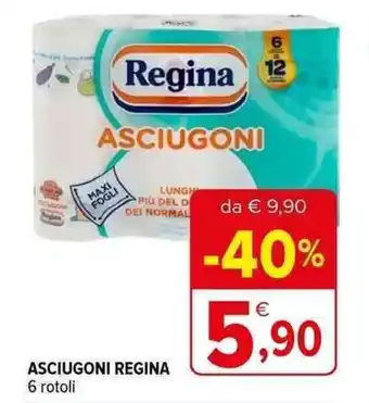 Iperal ASCIUGONI REGINA 6 rotoli offerta