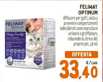 FELIWAY OPTIMUM diffusore per gatti 48 ml
