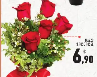 Conad Superstore MAZZO 5 ROSE ROSSE offerta