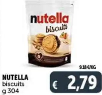 NUTELLA biscuits