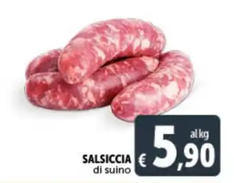 Deco Supermercati SALSICCIA di suino offerta