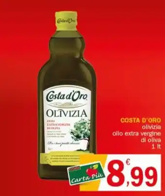 Crai COSTA D'ORO olivizia olio extra vergine di oliva offerta