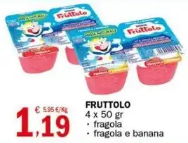 FRUTTOLO 4 x 50 gr