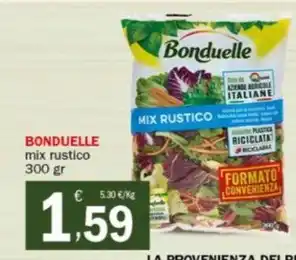 Crai BONDUELLE mix rustico offerta