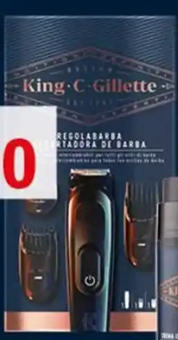 Crai GILLETTE king.c regolabarba offerta