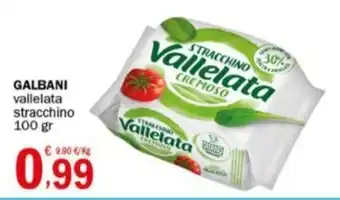 Crai GALBANI vallelata stracchino 100 gr offerta