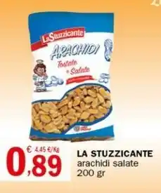 LA STUZZICANTE arachidi salate 200 gr