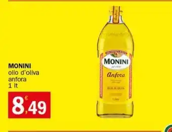 Crai MONINI olio d'oliva anfora 1 It offerta