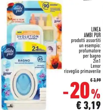 Conad Superstore LINEA AMBI PUR prodotti assortiti offerta