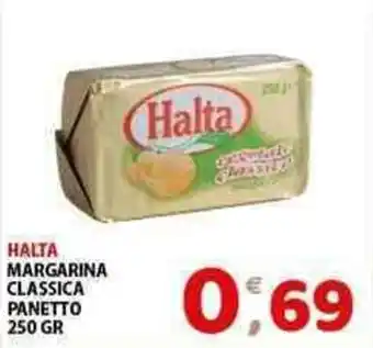HALTA MARGARINA CLASSICA PANETTO 250 GR