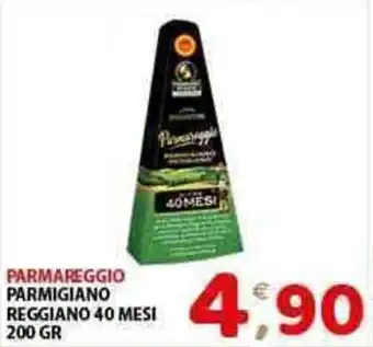 Mio Market PARMAREGGIO PARMIGIANO REGGIANO 40 MESI 200 GR offerta