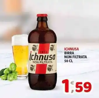 Mio Market ICHNUSA BIRRA NON FILTRATA 50 CL offerta