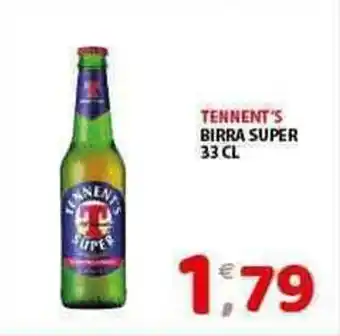 TENNENT'S BIRRA SUPER 33 CL